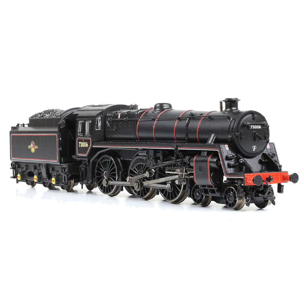 Graham Farish 372-729A - BR Standard Class 5MT 73006 BR Lined Black Late Crest
