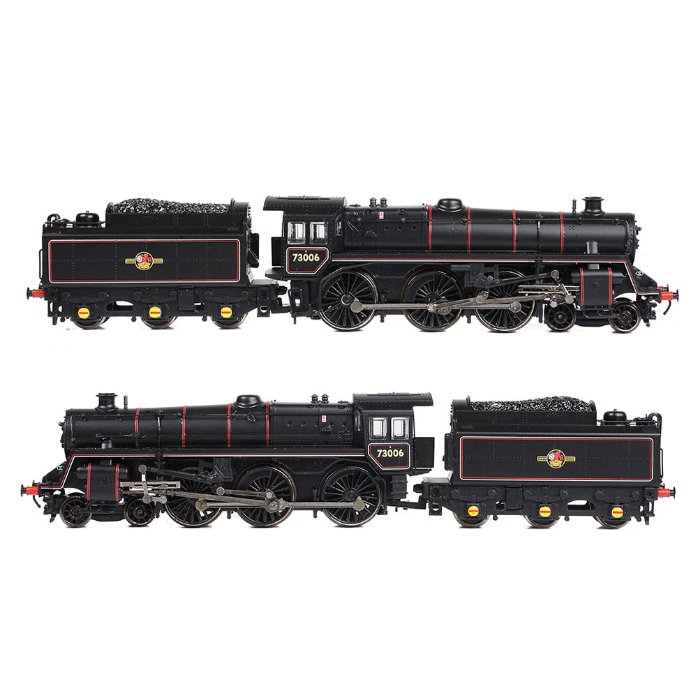Graham Farish 372-729A - BR Standard Class 5MT 73006 BR Lined Black Late Crest
