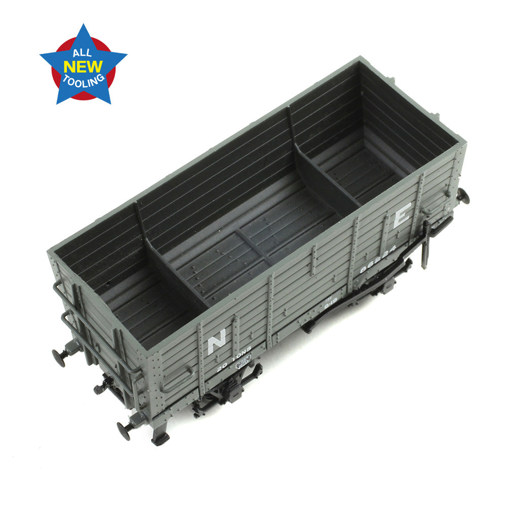 Graham Farish 373-376 - LNER D12 Coal Hopper LNER Grey