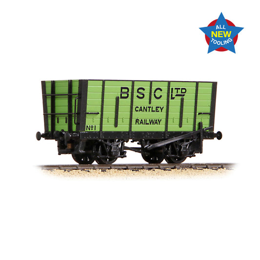 Graham Farish 373-379 - LNER D12 Coal Hopper 'BSC Ltd' Green