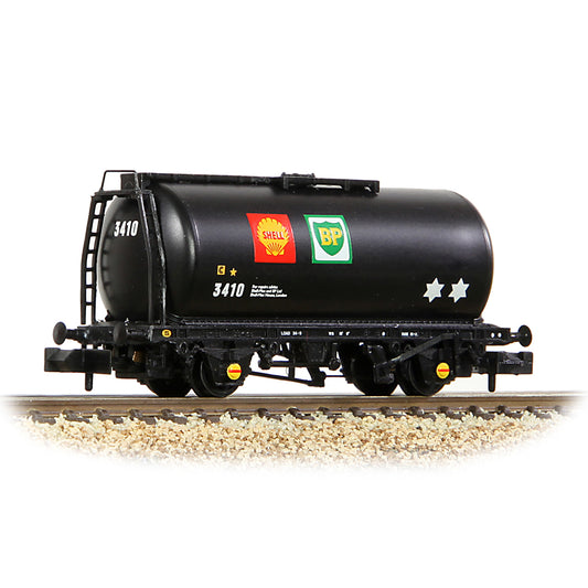 Graham Farish 373-778B - BR 45T TTA Tank Wagon 'Shell/BP' Black