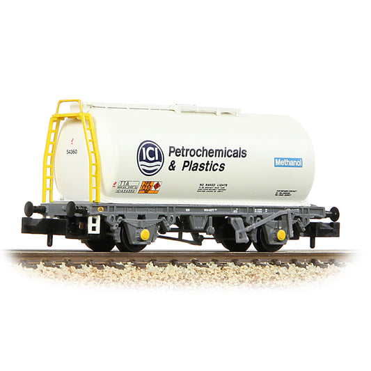 Graham Farish 373-789 - BR 45T TTA Tank Wagon 'ICI Petrochemicals' White