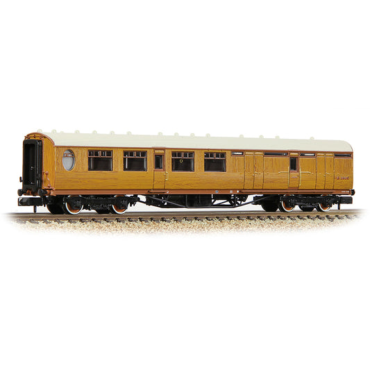 Graham Farish 376-275A - LNER Thompson Brake Third Corridor LNER Teak Effect