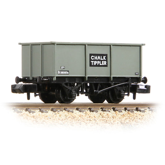 Graham Farish 377-276B - BR 27T Steel Tippler Wagon BR Grey 'Chalk'