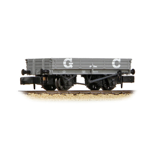 Graham Farish 377-511 - 3 Plank Wagon GCR Grey