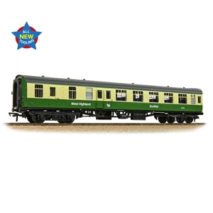 Bachmann 39-806 - BR MK1 BSO Brake Second Open BR West Highland Line Green & Cream