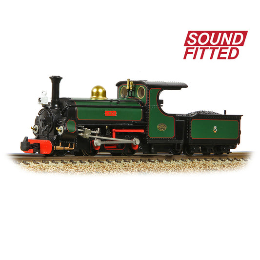 Bachmann Narrow Gauge 391-135SF - Mainline Hunslet 2-4-0STT 'Linda' Festiniog Railway Green