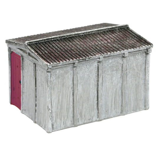 Graham Farish (Scenecraft) 42-036R - Sectional Lineside Hut (Red Door)