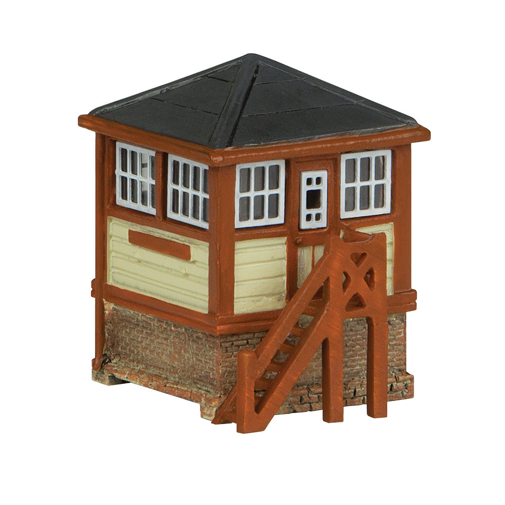 Graham Farish (Scenecraft) 42-182C - Ground Frame Hut Chocolate & Cream