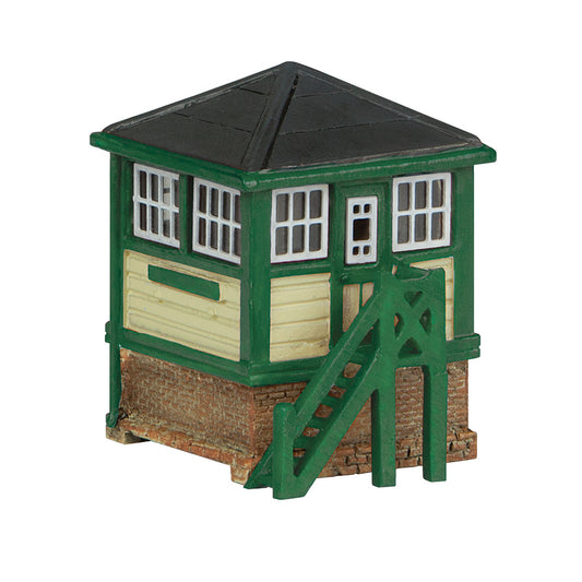 Graham Farish (Scenecraft) 42-182G - Ground Frame Hut Green & Cream