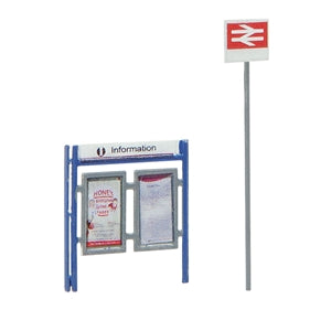 Graham Farish (Scenecraft) 42-248 - Station Signage Set