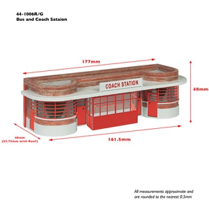 Bachmann 44-1006G - Bus and Coach Station Green
