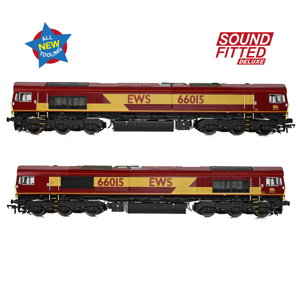 Bachmann 50-000SFX - Class 66/0 66015 EWS (SOUND FITTED DELUXE)