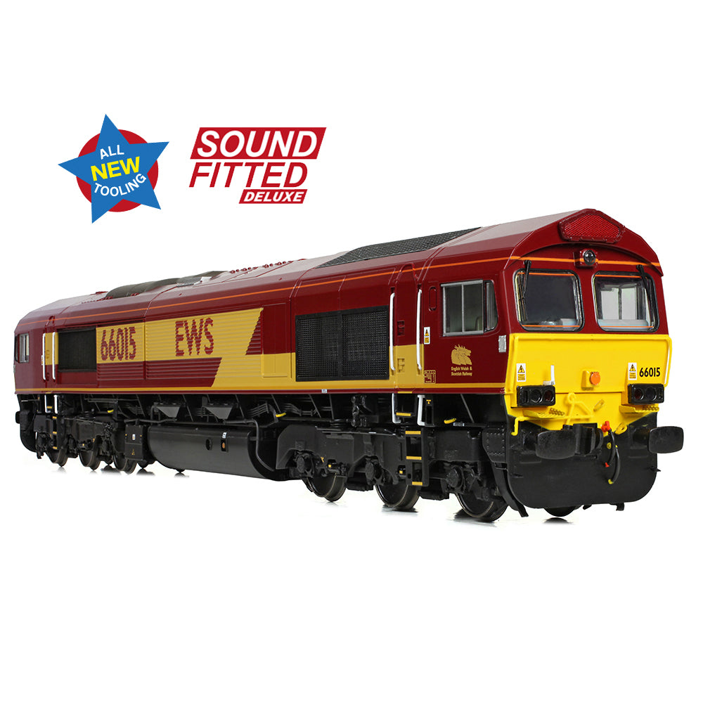Bachmann 50-000SFX - Class 66/0 66015 EWS (SOUND FITTED DELUXE)