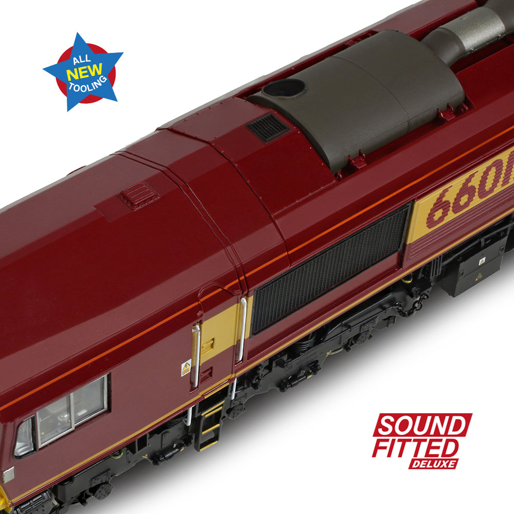 Bachmann 50-000SFX - Class 66/0 66015 EWS (SOUND FITTED DELUXE)