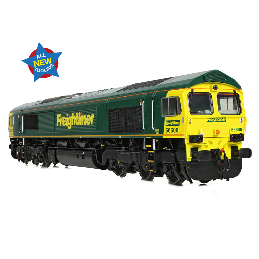 Bachmann 50-002 - Class 66/6 66606 Freightliner Green