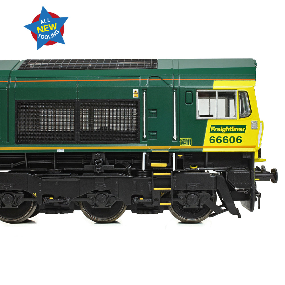 Bachmann 50-002 - Class 66/6 66606 Freightliner Green