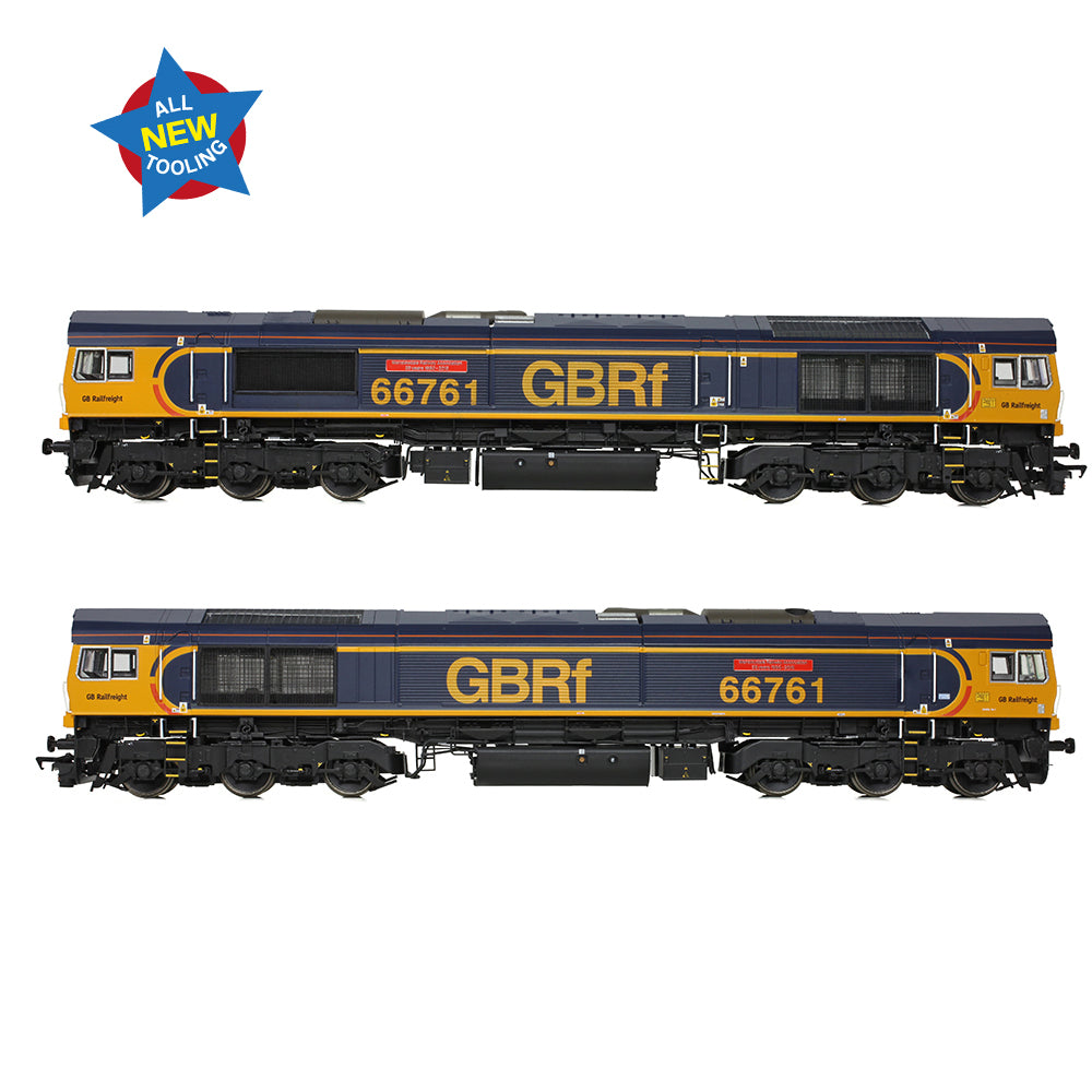 Bachmann 50-003 - Class 66/7 66761 'Wensleydale Railway Association' GBRf Europorte