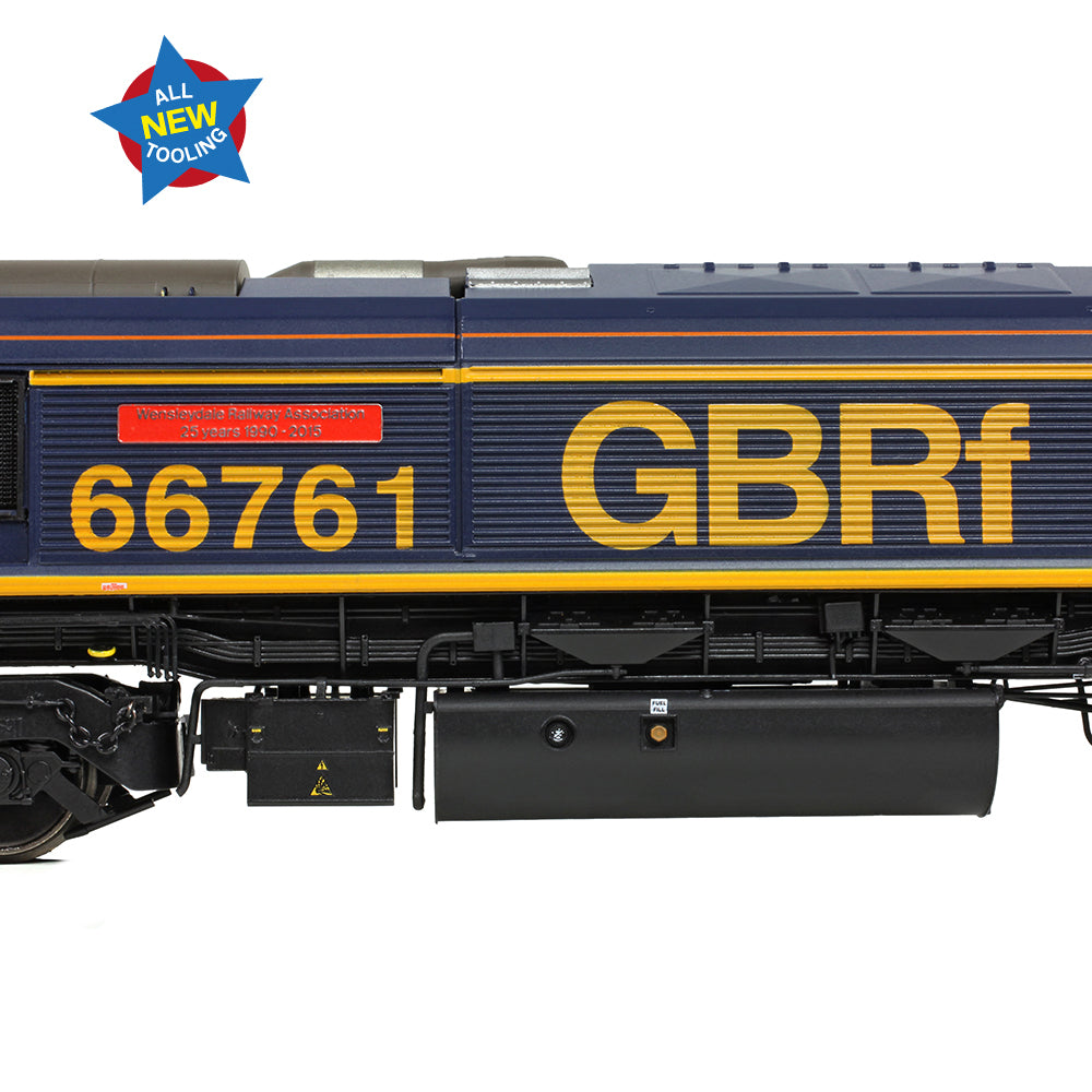 Bachmann 50-003 - Class 66/7 66761 'Wensleydale Railway Association' GBRf Europorte