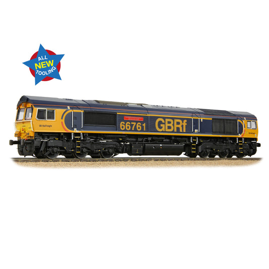 Bachmann 50-003 - Class 66/7 66761 'Wensleydale Railway Association' GBRf Europorte