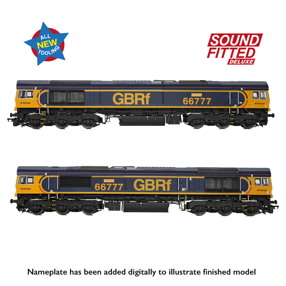 Bachmann 50-003ASFX - Class 66/7 66777 'Annette' GBRf Europorte (SOUND FITTED DELUXE)