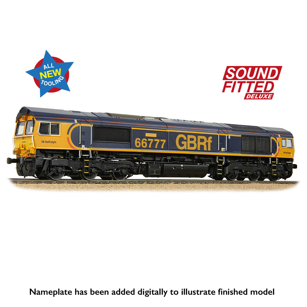 Bachmann 50-003ASFX - Class 66/7 66777 'Annette' GBRf Europorte (SOUND FITTED DELUXE)