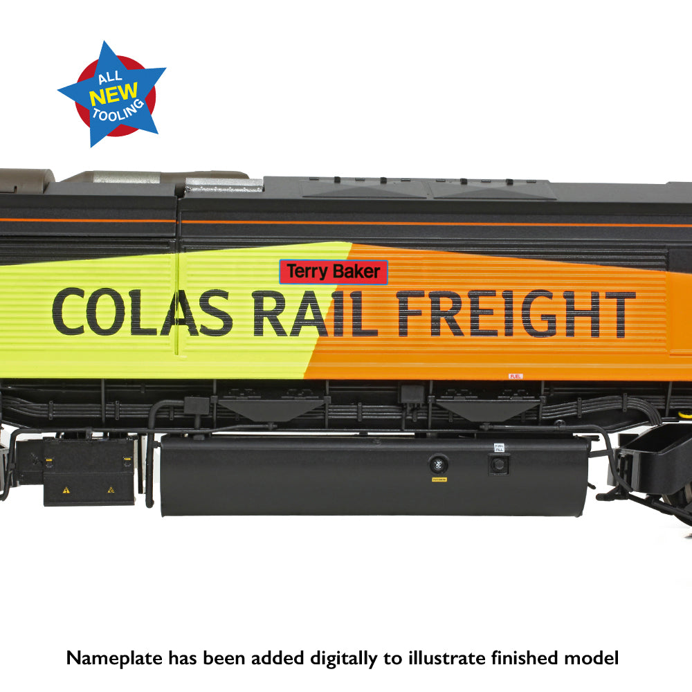 Bachmann 50-004 - Class 66/8 66847 'Terry Baker' Colas Rail Freight