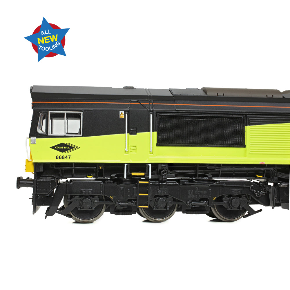 Bachmann 50-004 - Class 66/8 66847 'Terry Baker' Colas Rail Freight