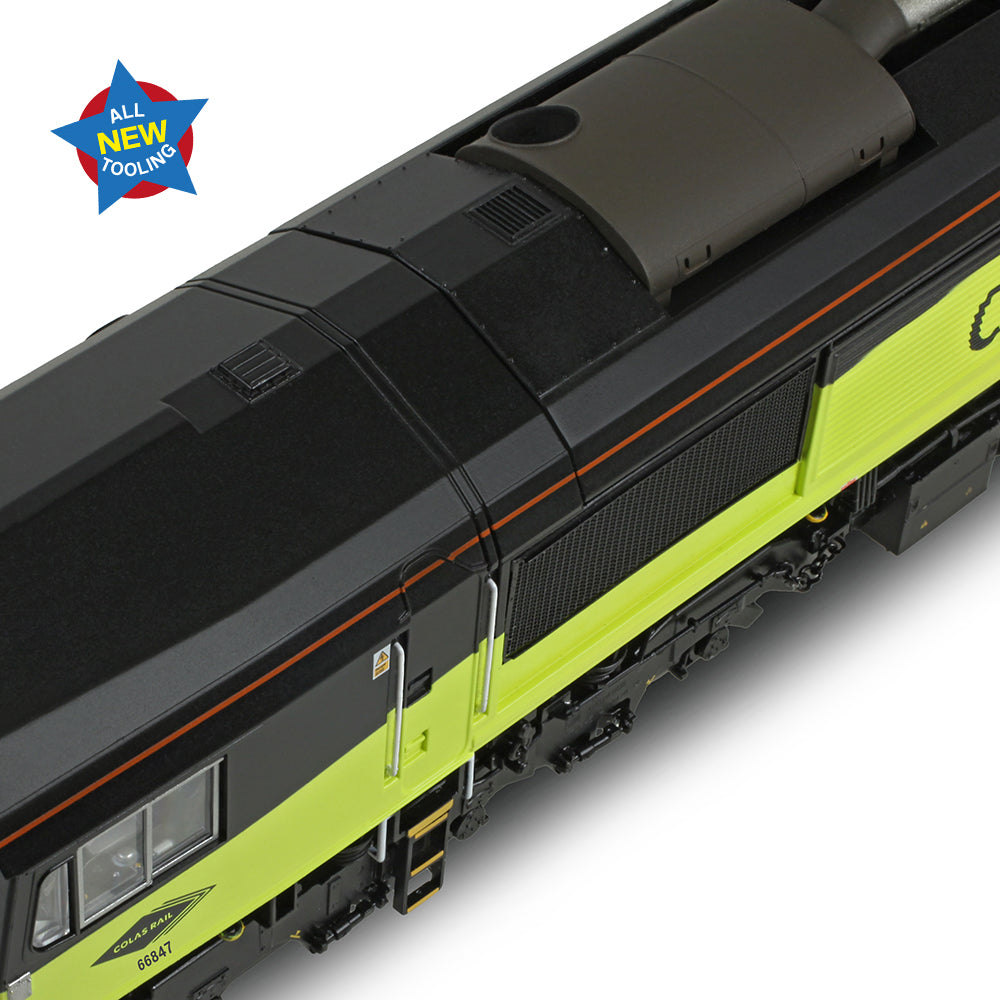 Bachmann 50-004 - Class 66/8 66847 'Terry Baker' Colas Rail Freight
