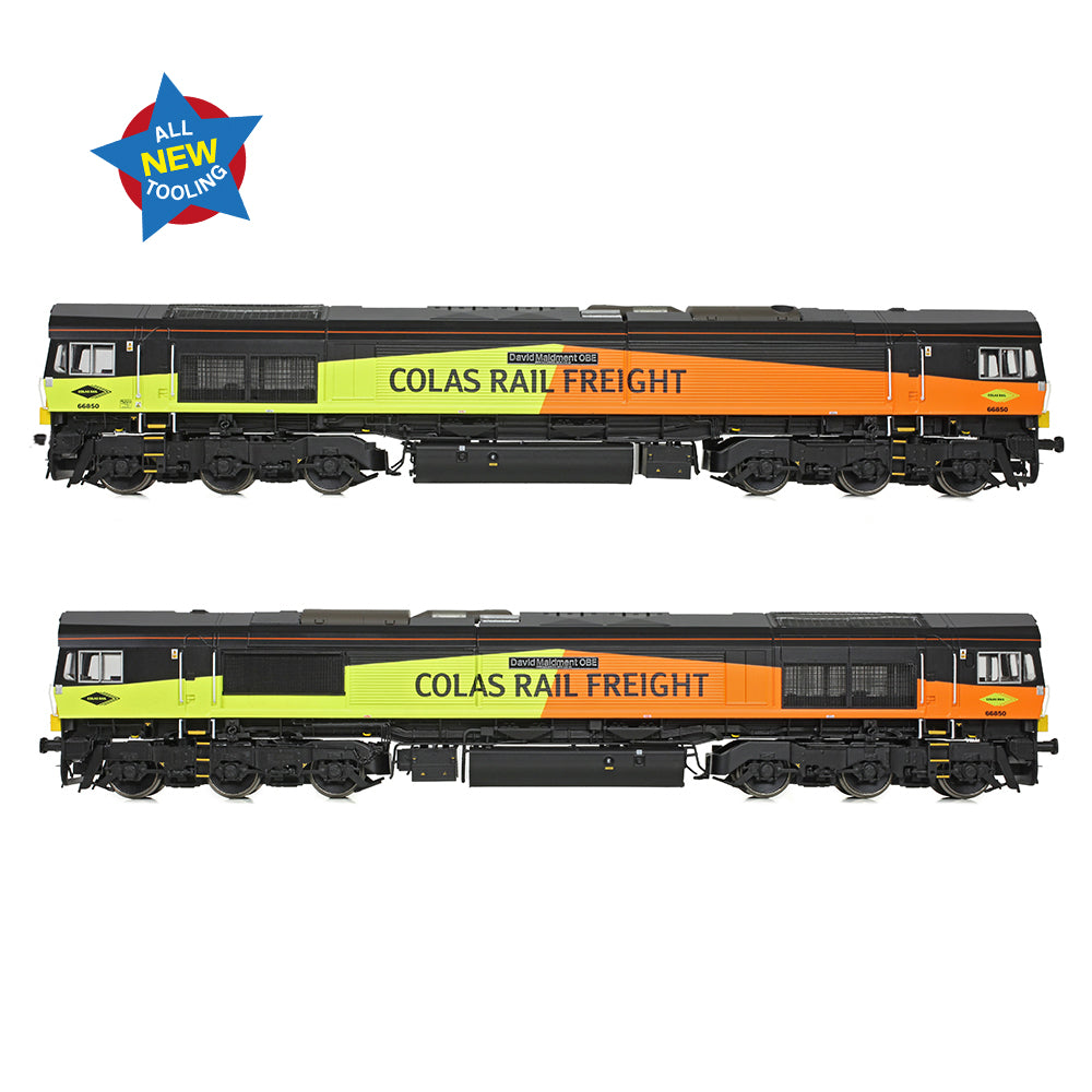 Bachmann 50-004A - Class 66/8 66850 'David Maidment OBE' Colas Rail Freight