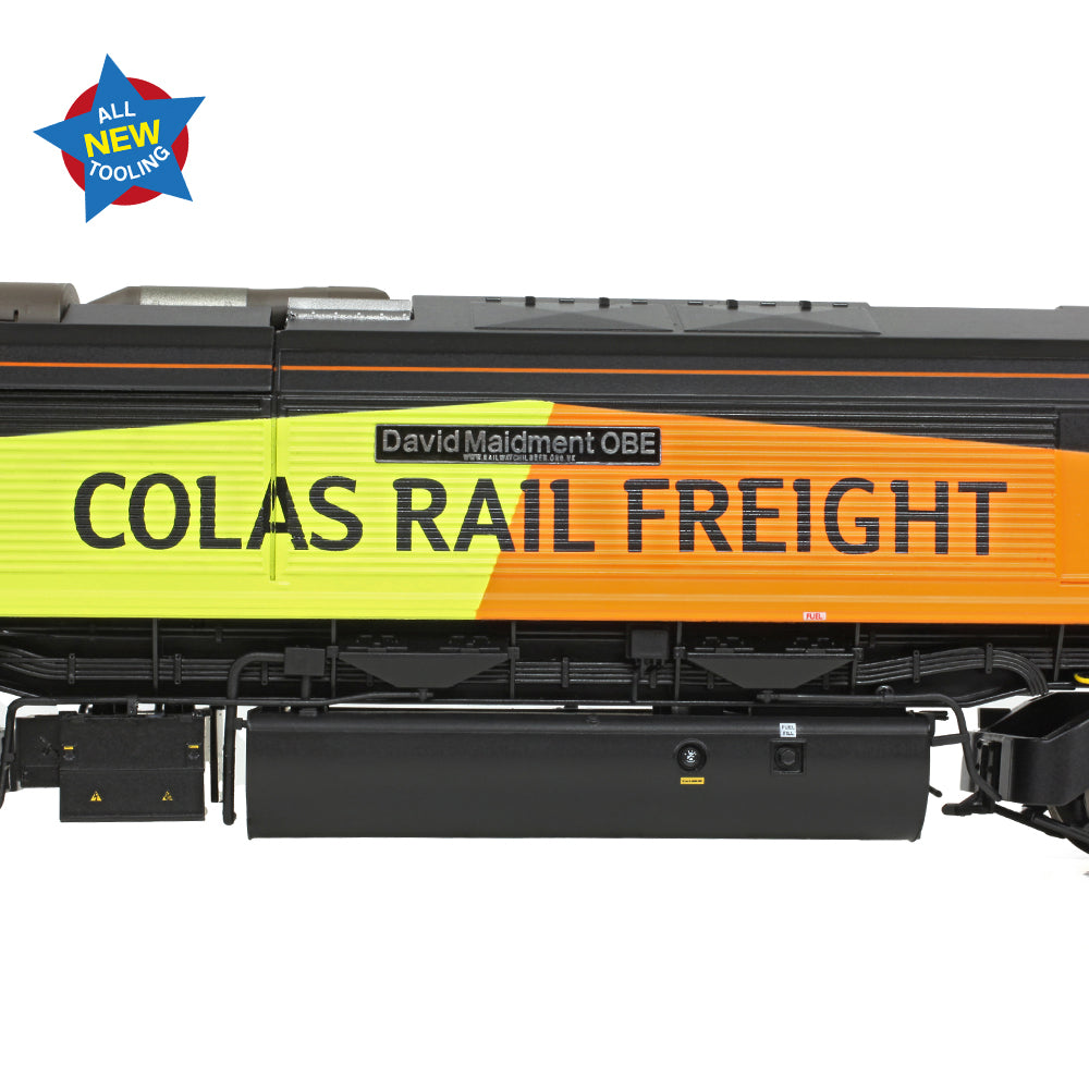 Bachmann 50-004A - Class 66/8 66850 'David Maidment OBE' Colas Rail Freight