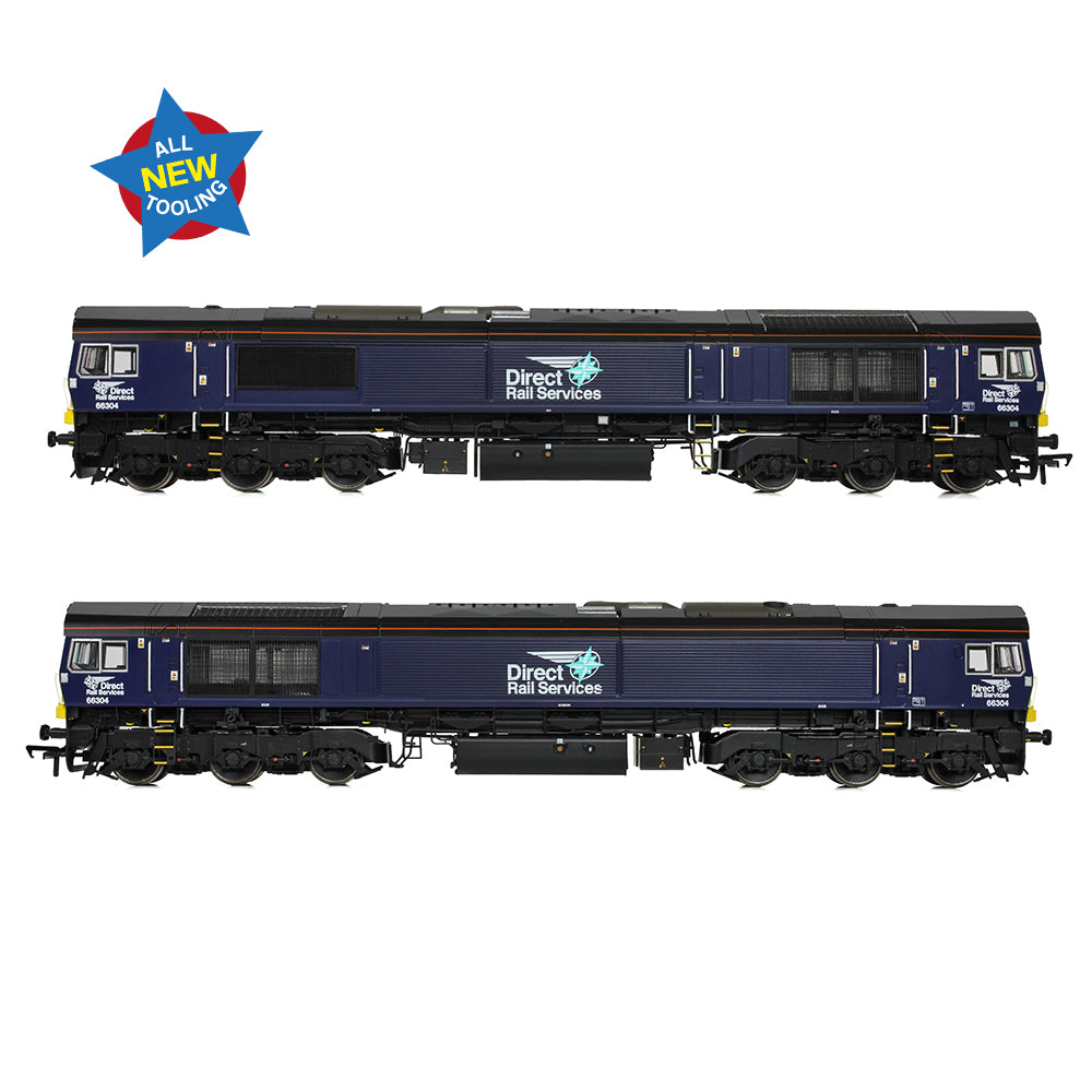 Bachmann 50-009 - Class 66/3 66304 DRS Compass (Small Logo)