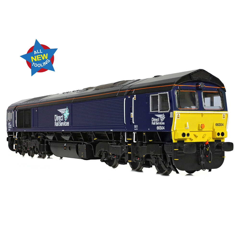 Bachmann 50-009 - Class 66/3 66304 DRS Compass (Small Logo)