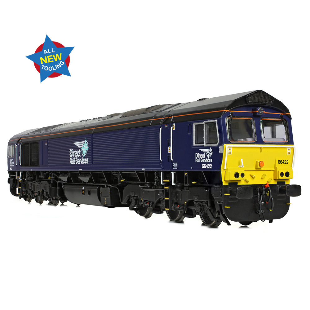 Bachmann 50-010 - Class 66/4 66422 'Max Joule 1958-1999' DRS Compass (Small Logo)