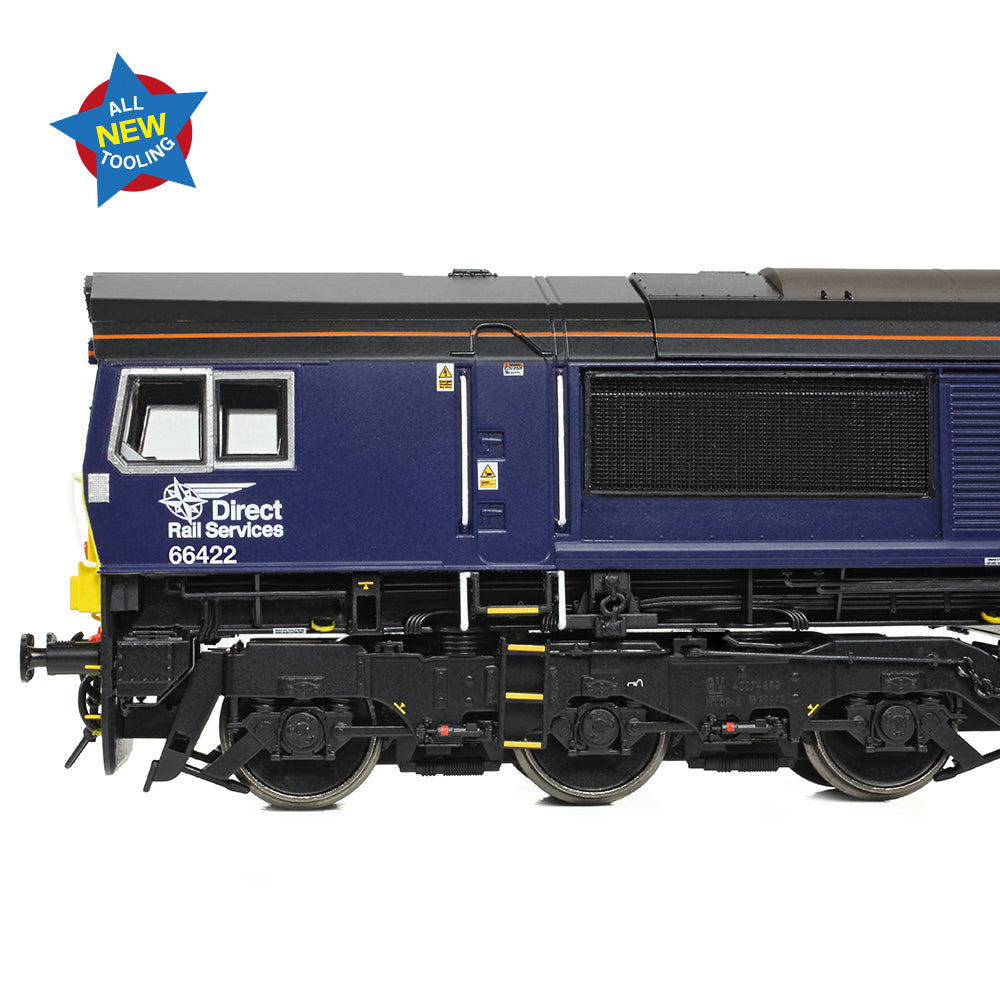 Bachmann 50-010 - Class 66/4 66422 'Max Joule 1958-1999' DRS Compass (Small Logo)