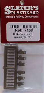 Slaters Plastikard 7158 - Brake Van Lamps Unpainted