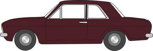 Oxford Diecast 76COR2010 - Ford Cortina MkII Black Cherry