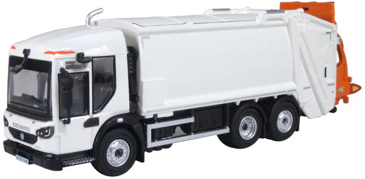 Oxford Diecast 76DE003 - Oxford Diecast Dennis Eagle Olympus Refuse Truck White
