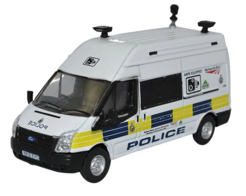 Oxford Diecast 76FT026 - Ford Transit 2006 LWB High Network Rail Speed Camera