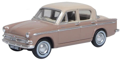 Oxford Diecast 76HM001 - Hillman Minx Series IIIA Caramel/Regency Beige