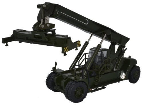Oxford Diecast 76KRS004 - Konecranes Reach Stacker NATO Green
