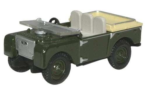 Oxford Diecast 76LAN180005 - Land Rover 80 inch Flat Back