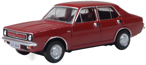 Oxford Diecast 76MAR007 - Morris Marina Damask Red