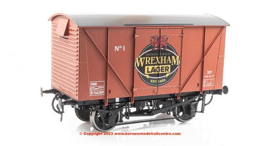 Dapol 7F-056-024 - BR Standard Planked Van 'Wrexham Lager' No. 1