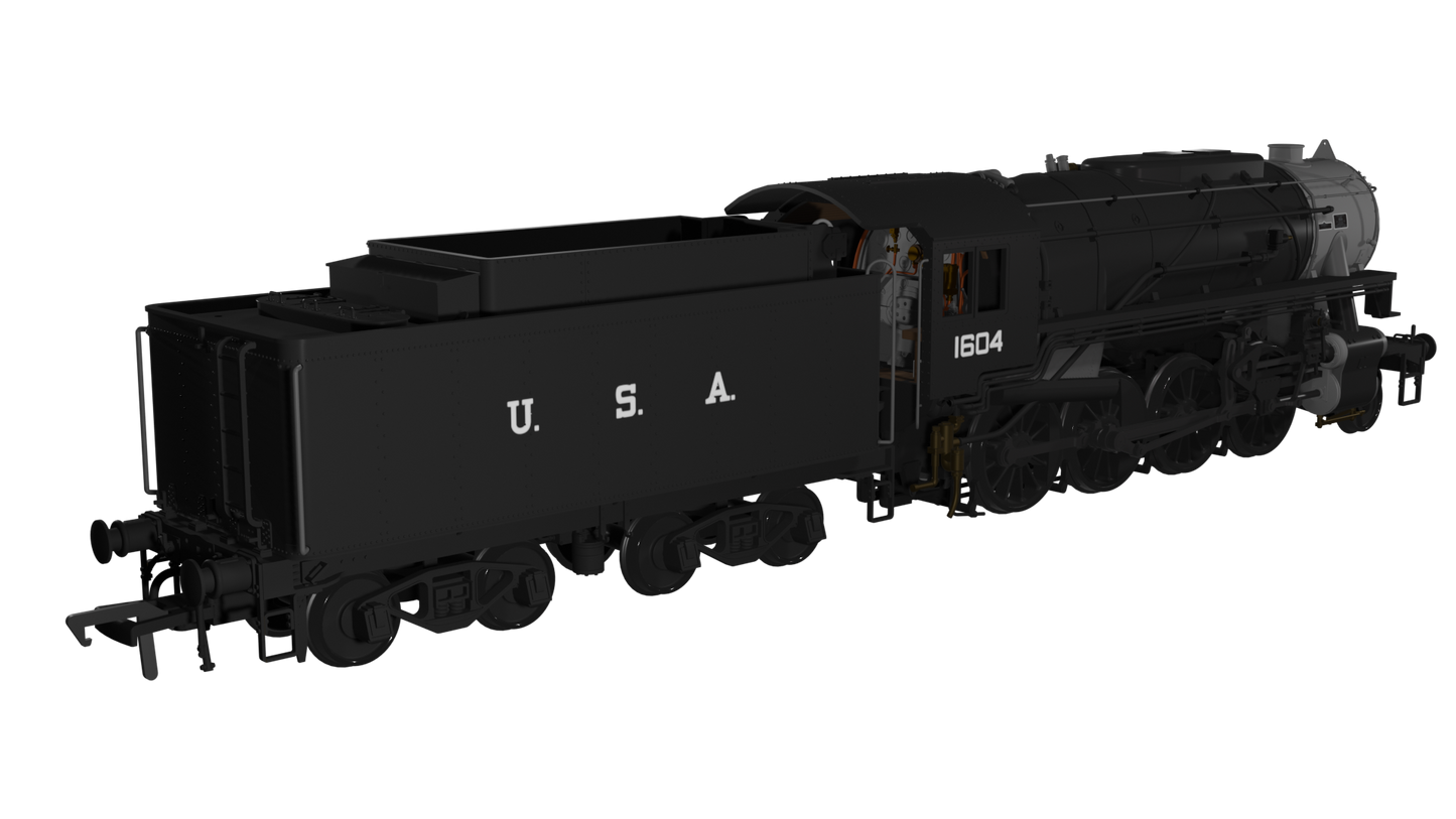 Rapido Trains - 926001 - USATC S160 No.1604 - DCC Ready