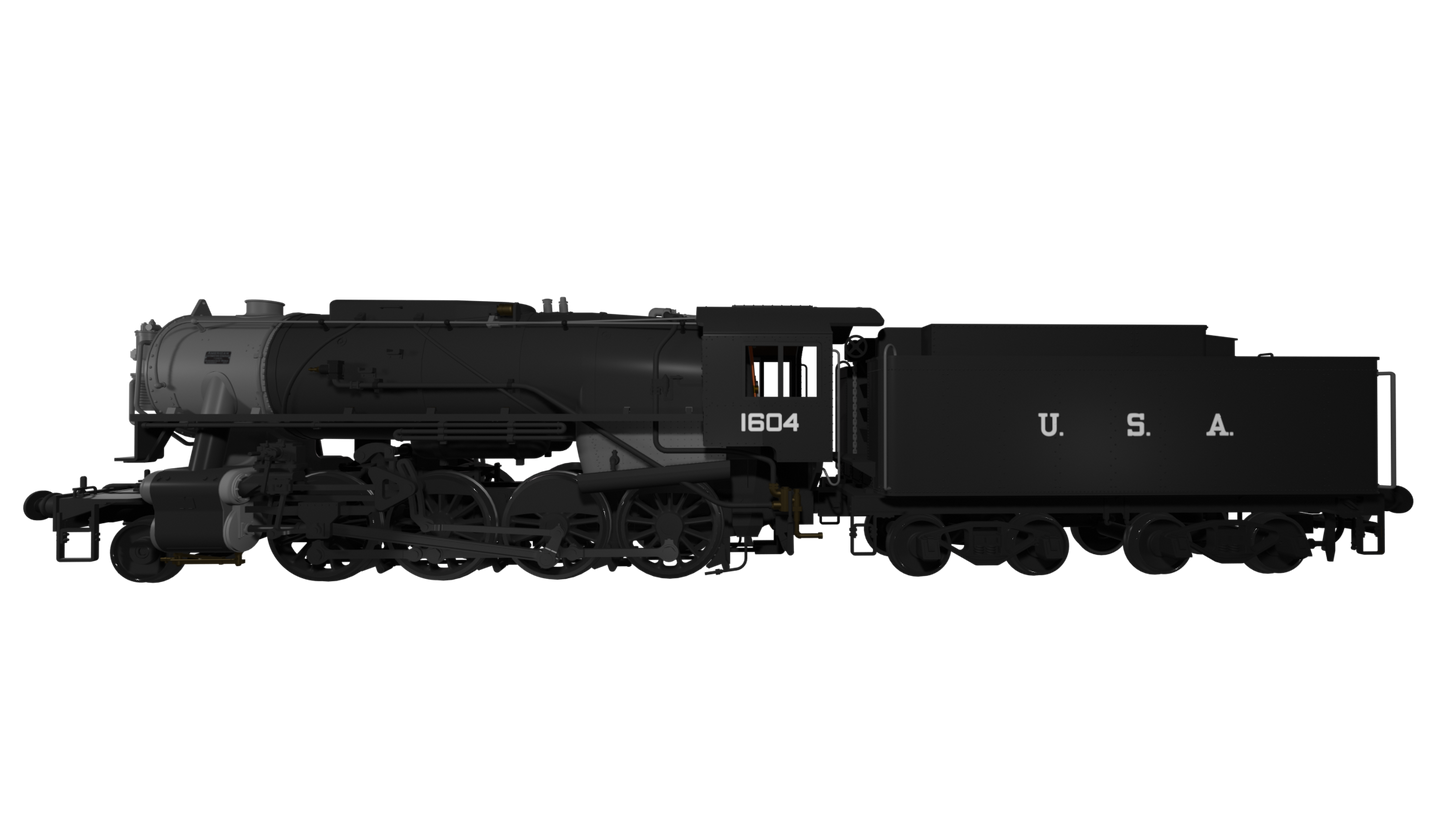 Rapido Trains - 926001 - USATC S160 No.1604 - DCC Ready