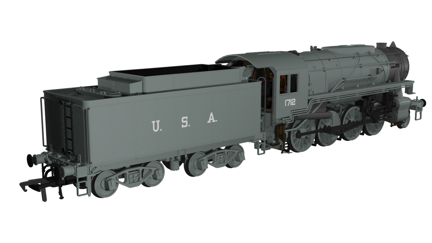 Rapido Trains - 926503 - USATC S160 No.1712 (DCC Sound Fitted)
