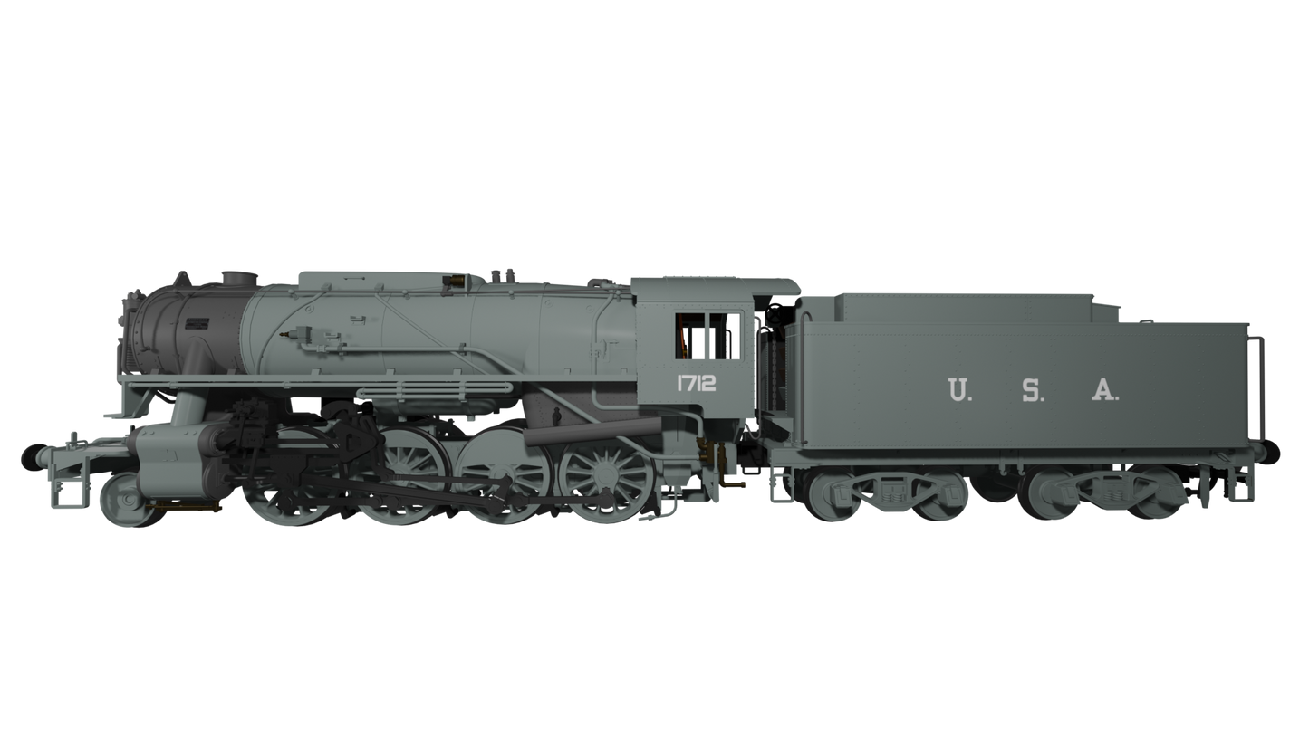 Rapido Trains - 926503 - USATC S160 No.1712 (DCC Sound Fitted)
