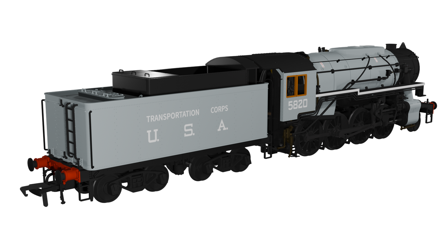 Rapido Trains - 926006 - USATC S160 No.5820 ‘Big Jim’ (as preserved)