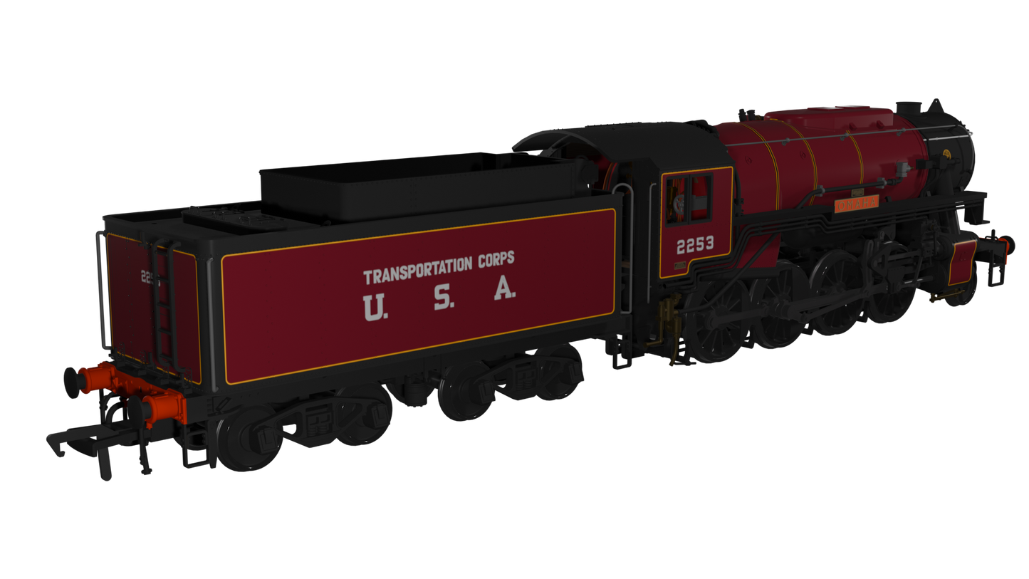 Rapido Trains - 926008 - USATC S160 No.2253′ Omaha’ (as preserved)